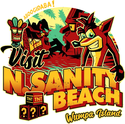 N. sane Beach - gaming, crash N. sane Beach - gaming, crash