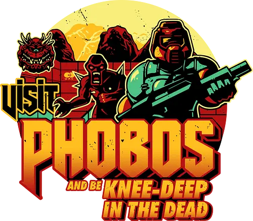 Visit Phobos - phobos, doom, moon, mond, gaming