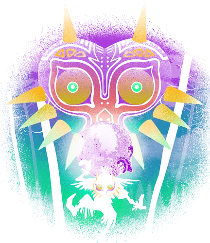 The moon and the mask - Majora, Hero of Time The moon and the mask - Majora, Hero of Time