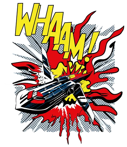 Whaam! - comic, jet, superhero