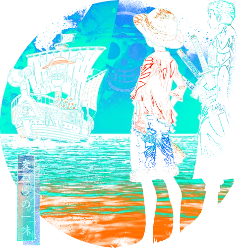 Pirate orb - Ship, Luffy Pirate orb - Ship, Luffy