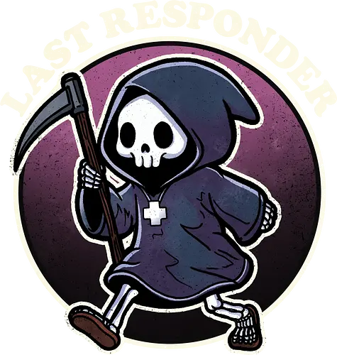 Last Responder - skelett, skeleton, sensenmann, rper